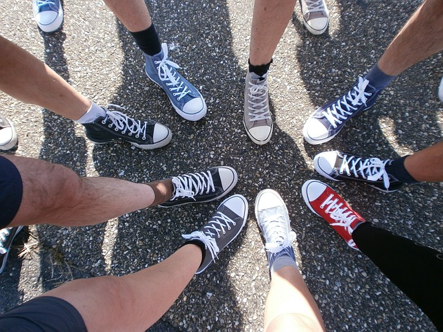 kolorowe buty